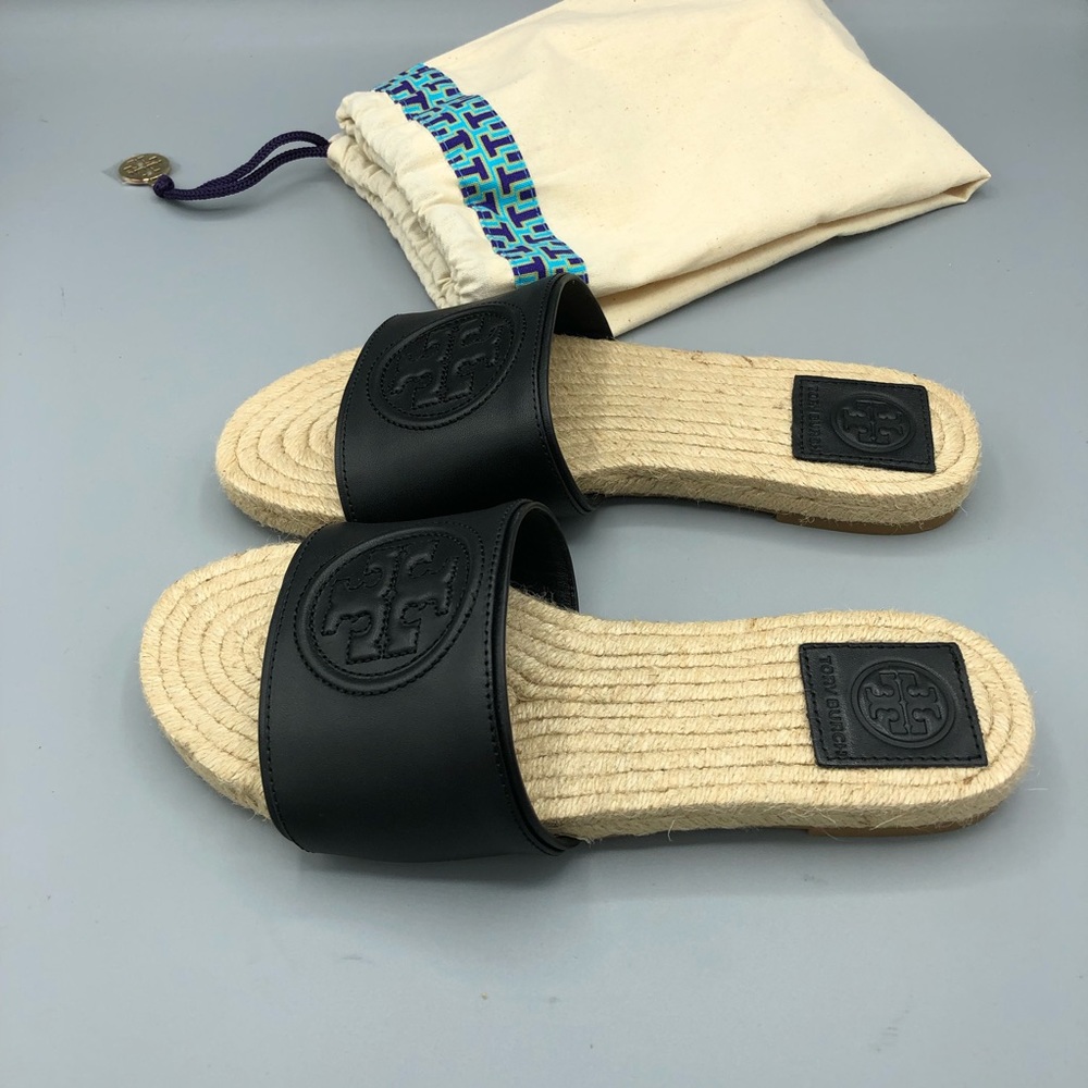 tory burch max espadrille slide